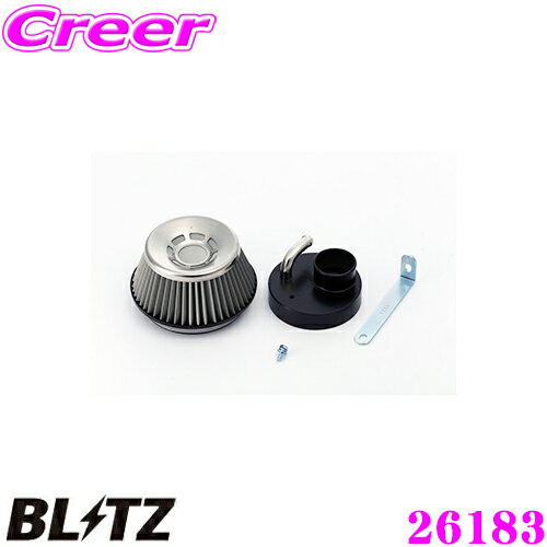 ＼ほぼ全品P2倍以上！24・25日限定／BLITZ ブリッツ No.26183 マツダ AZワゴン(CY21S CZ21S)用 サスパワー コアタイプエアクリーナー SUS POWER AIR CLEANER