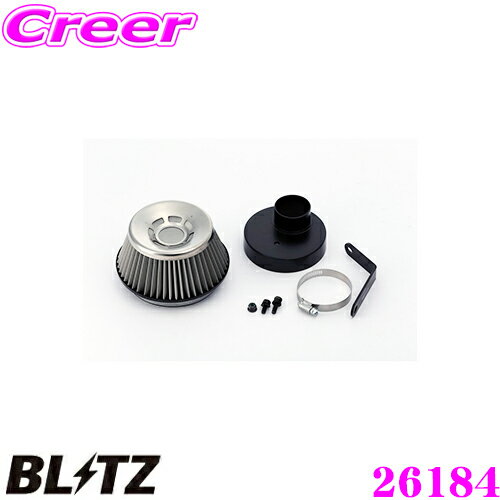 BLITZ ブリッツ No.26184 スバル ステラ(LA150F LA160F)用 サスパワー コアタイプエアクリーナー SUS POWER AIR CLEANER