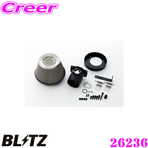 【最大10,000ポイント！3点以上で当選確率5倍！18日限定】BLITZ ブリッツ No.26236 レクサス RC200t(ASC10)用 サスパワー コアタイプエアクリーナー SUS POWER AIR CLEANER