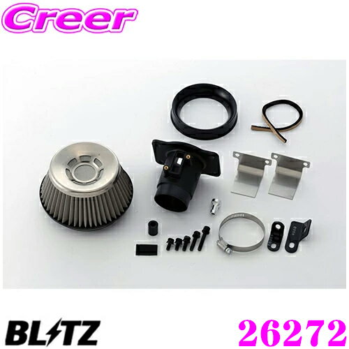 【当店 必ずP5倍！※要エントリー】 BLITZ ブリッツ No.26272 ホンダ JF5/JF6 N-BOXカスタム N-BOX JOY JG3/JG4 N-ONE用 サスパワー コアタイプエアクリーナー SUS POWER AIR CLEANER