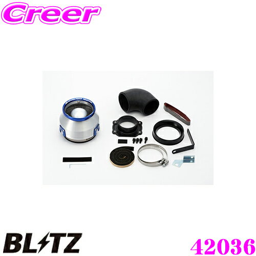 【36H限定】今だけ！ポイント10倍BLITZ ブリッツ No.42036 日産 キューブキュービック(BGZ11)用 アドバンスパワー コアタイプエアクリーナー ADVANCE POWER AIR CLEANER