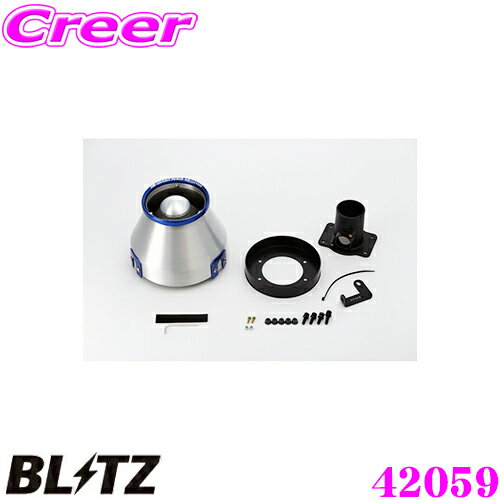 【ほぼ全品P2倍以上！1/1～1/5迄】BLITZ ブリッツ No.42059 トヨタ ヴィッツ(NCP10系)用 アドバンスパワー コアタイプエアクリーナー ADVANCE POWER AIR CLEANER
