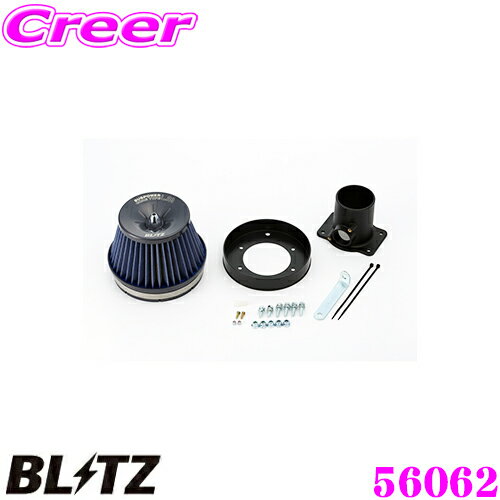 BLITZ ブリッツ No.56062 トヨタ カローラランクス(ZZE123)用 サスパワー コアタイプLM エアクリーナー SUS POWER CORE TYPE LM