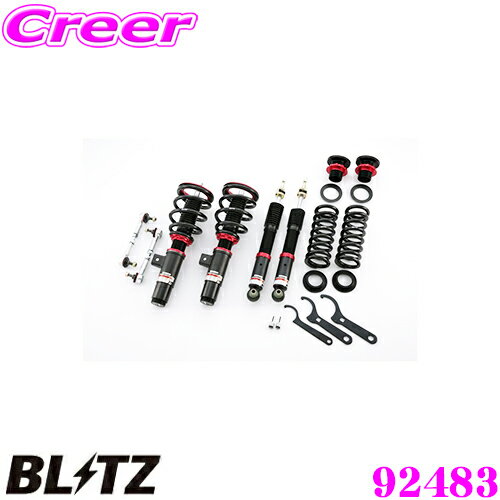 【国内最高クラスの保証制度】 BLITZ ブリッツ DAMPER ZZ-R No：92483 BMW 3シリーズ 320d/320i/328i(TOURING)(F31)(H24/09～)用 車高調整式サスペンションキット