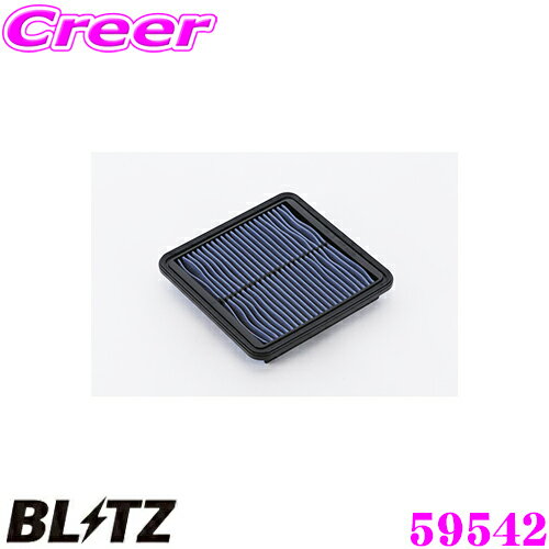 BLITZ SF-48B No.59542 SUS POWER AIR FILTER LM スバル レガシィ B4(BN9)用 サスパワーエアフィルターLM