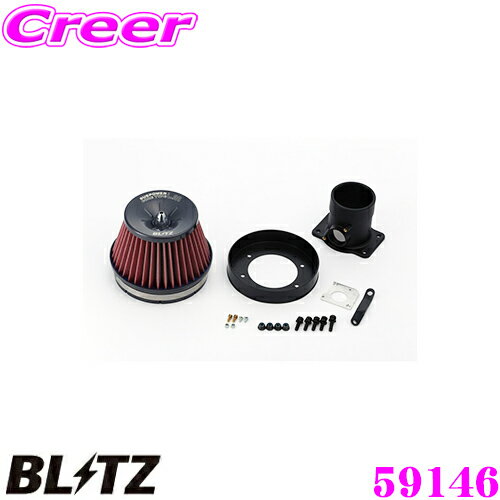 BLITZ ブリッツ No.59146 レクサス IS250/IS350(GSE20/GSE25/GSE21)用 サスパワー コアタイプLM エアクリーナー SUS POWER CORE TYPE LM-RED