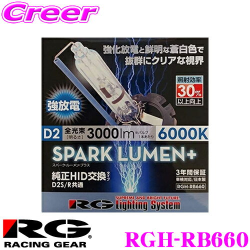 RACING GEAR RGH-RB660 [HID ���� 6000K D2S/D2R]