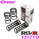 RS-R Ti2000 ローダウンサスペンション T217TD トヨタ VJA300W ランドクルーザー ZX用 ダウン量 F 35〜30mm R 40〜35m...