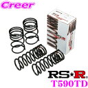 【最大100%ポイント還元&2000円OFFクーポン 6/1〜】RS-R Ti2000 ローダウンサスペンション T590TD レクサス AVE35 IS300...