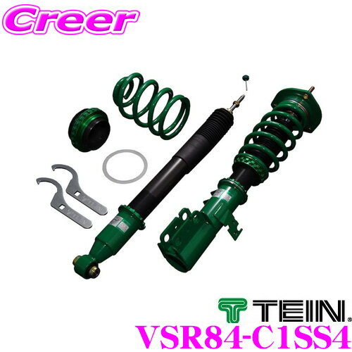TEIN テイン FLEX Z VSR84C1SS4 減衰力16段階車高調整式ダンパーキット 三菱 CT9A ランサーエボリューションVII/VIII/IX 等用 3年6万キロ保証