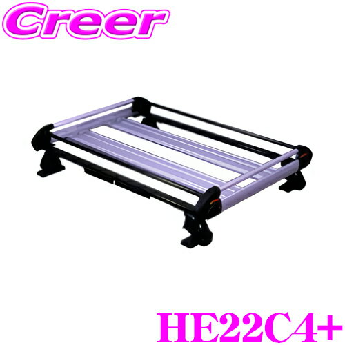 【先着順！GW限定クーポンで最大2000円OFF】【個人宅・法人出荷可能】 タフレック HE22C4+ MK53S スペーシア ルーフレール無車 4本脚 業務用 ルーフキャリア TUFREQ 精興工業 HE22C4 後継品