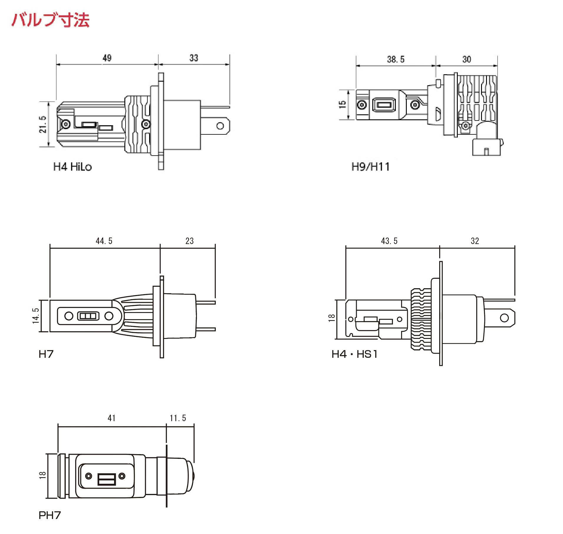 【レビューで確率UP】最大5万pt大抽選会 ヴァレンティ MEB12-PH7-60 バイク用 LED...