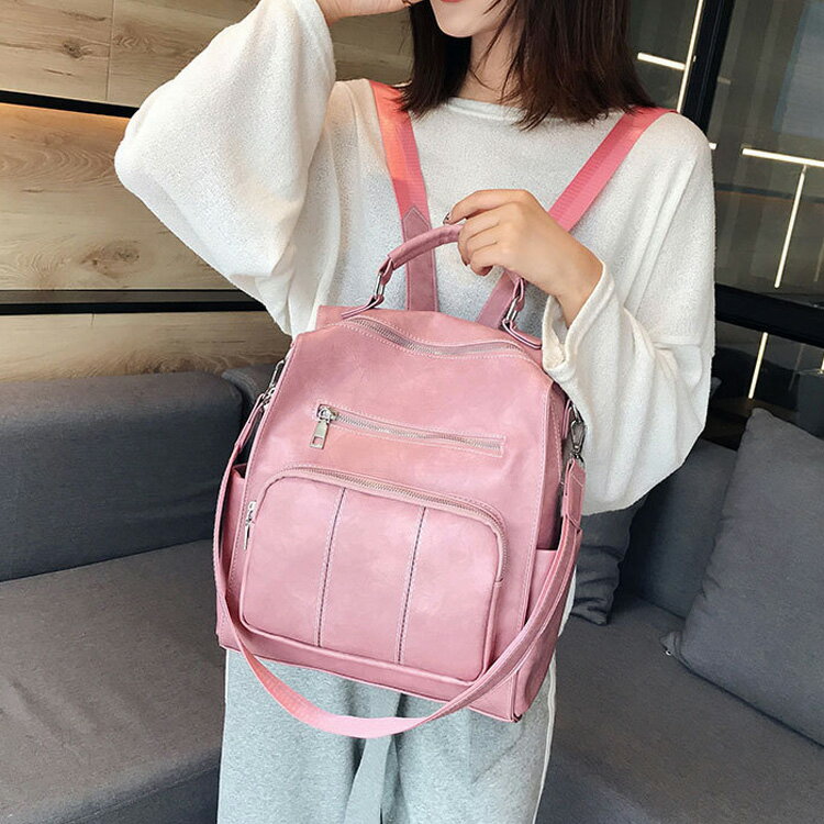 リュック リュックサック 大容量 2way 肩かけ デイパック レディース バッグ フェイクレザー 合成皮革 PU バックパック ママリュック 可愛い おしゃれ OL 通勤 通学 学生 女子 旅行 コンパクト 高校生 カジュアル シンプル 人気 プレゼント お出かけ アウトドア 入学式 軽い