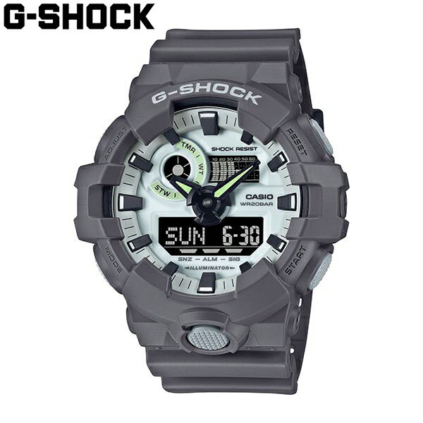 G-SHOCK CASIO W[VbN JVI fW^ AiO HIDDEN GLOW Series ~ \[[ Y EHb` Ki rvyGA-700HD-8AJFz