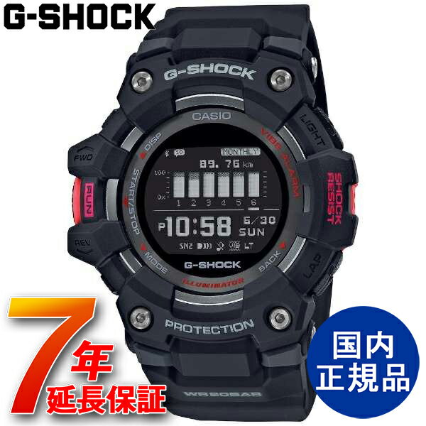 G-SHOCK CASIO W[VbN JVI fW^ G-SQUAD Bluetooth oCN Y EHb` Ki rvyGBD-100-1JFz