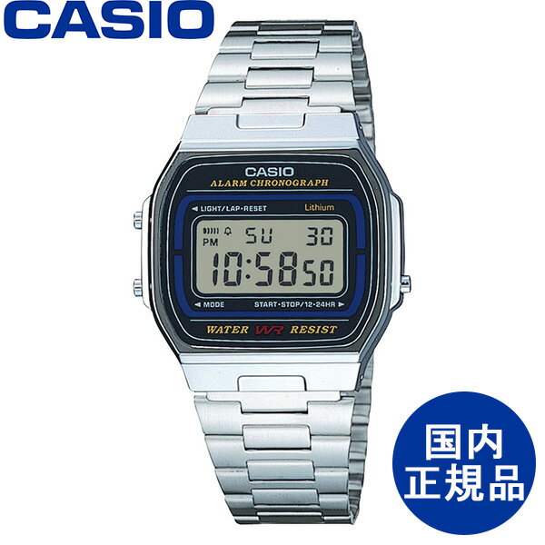 CASIO カシオ スタンダード コレクション デジタルウォッチ 国内正規品 腕時計【A164WA-1QJH】