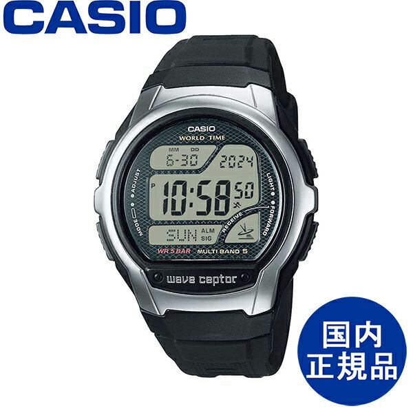 CASIO   ӻ wave ceptor ֥ץ Ȼ  ֥åWV-58RD-2AJF