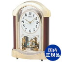 SEIKO セイコー クロック 置き時計 スタンダード 電波時計 ツイン・パ マホガニー 茶 木地【BY237G】 商品情報 製品番号 BY237G 枠材 木（マホガニー・茶木地塗装）プラスチック枠（金色光沢）前面：プラスチック サイズ・重さ 300×210×114mm 1.1kg 電池 単2（アルカリ）×2・単3（アルカリ）×1(電池寿命約1年間) 機能 電波修正機能（40kHz/60kHz自動選局・受信OFF機能つき）・正時20曲メロディ・光センサーによる自動鳴止め・音量調節・報時モニター機能・一方向回転飾り・スイープセコンド ■注意事項 撮影時のライティング、ご覧になっているモニター・PC環境により、実際の商品と色味が異なって見える場合があります。 記載サイズは全て平置き寸法であり、商品により多少の誤差が生じる場合がございます。 ご購入時の電池はモニター電池となっておりますので、電池切れは対応しかねます。 当店にて厳重に検品等しておりますが、多少の色ムラや小さな傷等がある場合もあります。 以上の点を必ずご確認頂き、ご了承の上注文をお願いいたします。