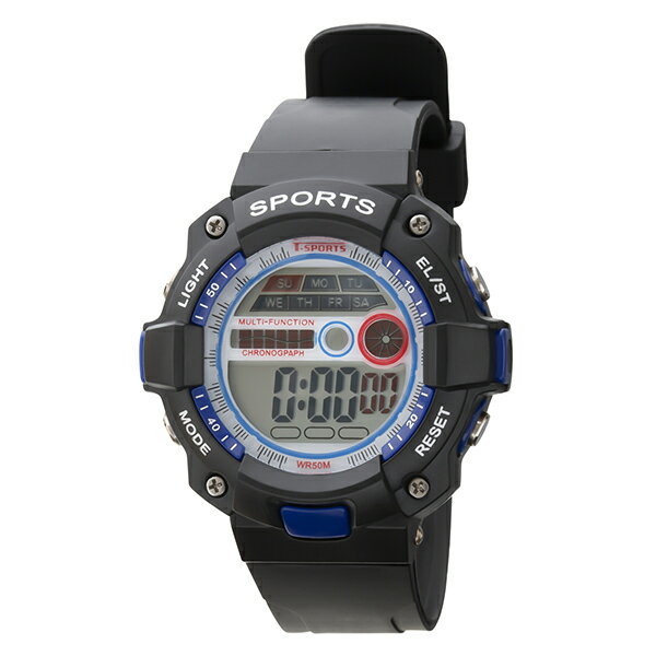 CREPHA クレファー T-SPORTS ティースポーツ デジタル ウオッチ シンプル プチプラ 腕時計【TS-D154】