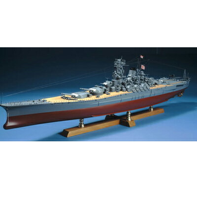 【日本製】1/250　戦艦 大和【ウッディジョーの木製模型】WoodyJOE【代引不可】やまと ヤマト 超弩級戦艦趣味 初心者 ギフト プレゼント 天然木 レーザーカット加工 組立キット ウッディージョー