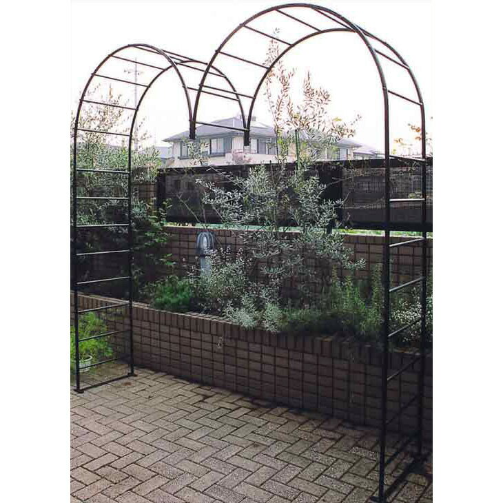 【ジャービス商事】ガーデンアーチM型 36432 【ガーデニング用大型アイテム】【代引不可】