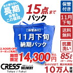 【ポイント5倍＆2500円OFFクーポン】16,800円 → 14,300円 ＼ 祝10万人突破記念 特別企画！／ 数量限定 【11月下旬パック15点】クリーニング 保管 詰め放題 宅配 送料無料 ダウン 枚数制限なし 宅配クリーニング ポイント クーポン 抗菌 除菌 シミ抜き クレス クリーニング