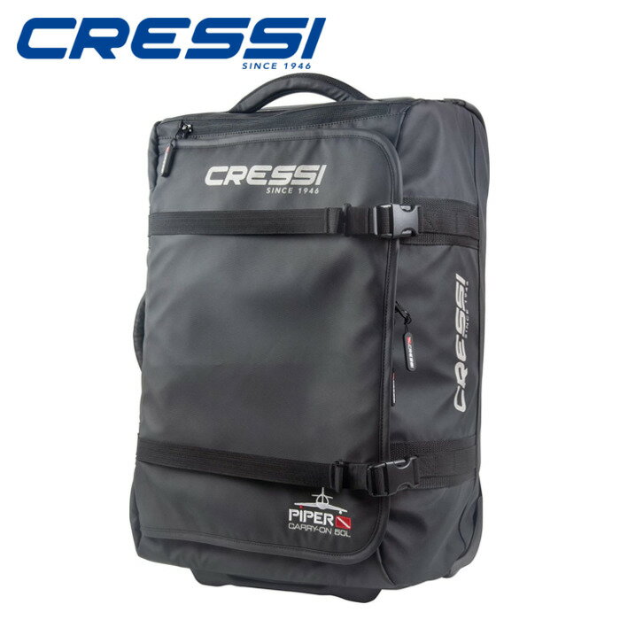 CRESSI トラベル スーツケース パイパーPIPER容量50L 軽量 ソフトタイプ