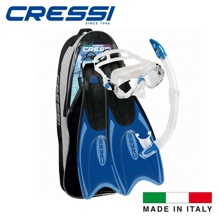 CRESSI ダイビング3点セット パラオマレアバッグ Cressi ［ PALAU MAREA BAG］