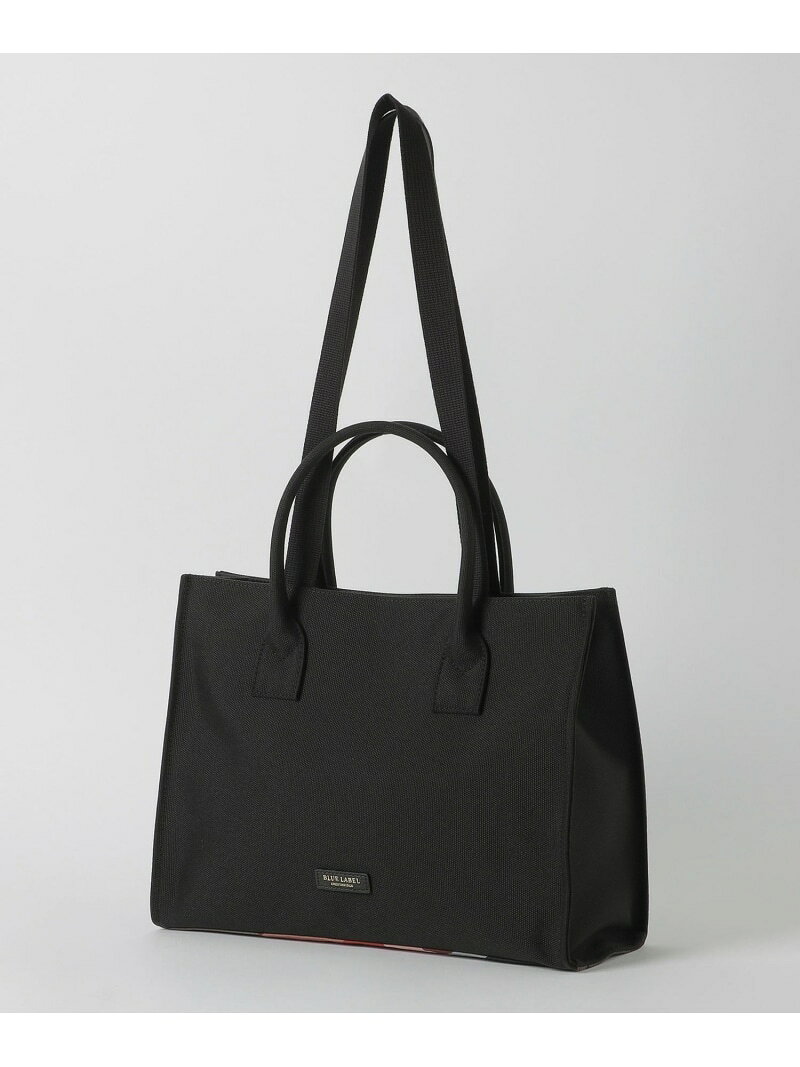 2WAYカジュアルトート BLUE LABEL CRESTBRIDGE ブルーレーベル / ブラックレーベル・クレストブリッジ バッグ その他のバッグ ブラック ネイビー
