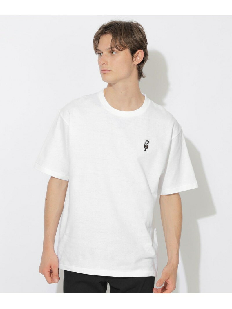 ガーズマンワッペンスラブTシャツ BLACK LABEL CRESTBRIDGE ブルーレーベル / ブラックレーベル・クレストブリッジ トップス その他のトップス グリーン ホワイト ブラック ピンク