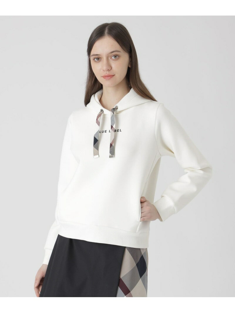 ダンボールフーディー BLUE LABEL CRESTBRIDGE ブルーレーベル / ブラックレーベル・クレストブリッジ トップス その他のトップス ネイビー グレー ホワイト【送料無料】[Rakuten Fashion]