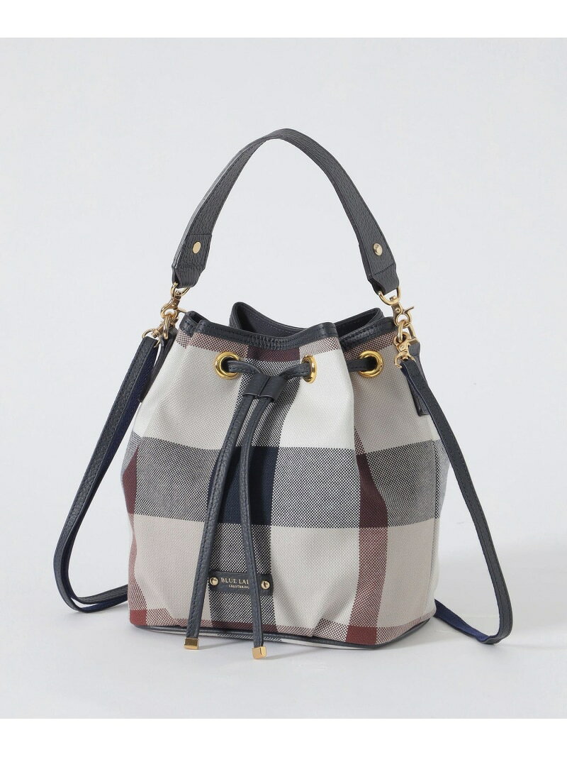 クレストブリッジチェックキャンバスコロン BLUE LABEL CRESTBRIDGE ブルーレーベル / ブラックレーベル・クレストブリッジ バッグ その他のバッグ ベージュ【送料無料】[Rakuten Fashion]