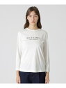 ロゴプリントロングTシャツ BLUE LABEL CRESTBRIDGE ブルーレーベル / ブラックレーベル・クレストブリッジ トップス その他のトップス ブ...