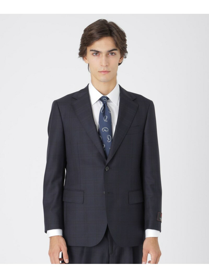 【一部店舗限定】MIYUKI シャドースチュアートチェックスーツ BLACK LABEL CRESTBRIDGE ブルーレーベル / ブラックレーベル・クレスト...