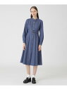 【SALE/30%OFF】スラブシャンブレーデニムドレス BLUE LABEL CRESTBRIDGE ブルーレーベル / ブラックレーベル・クレストブリッジ ...