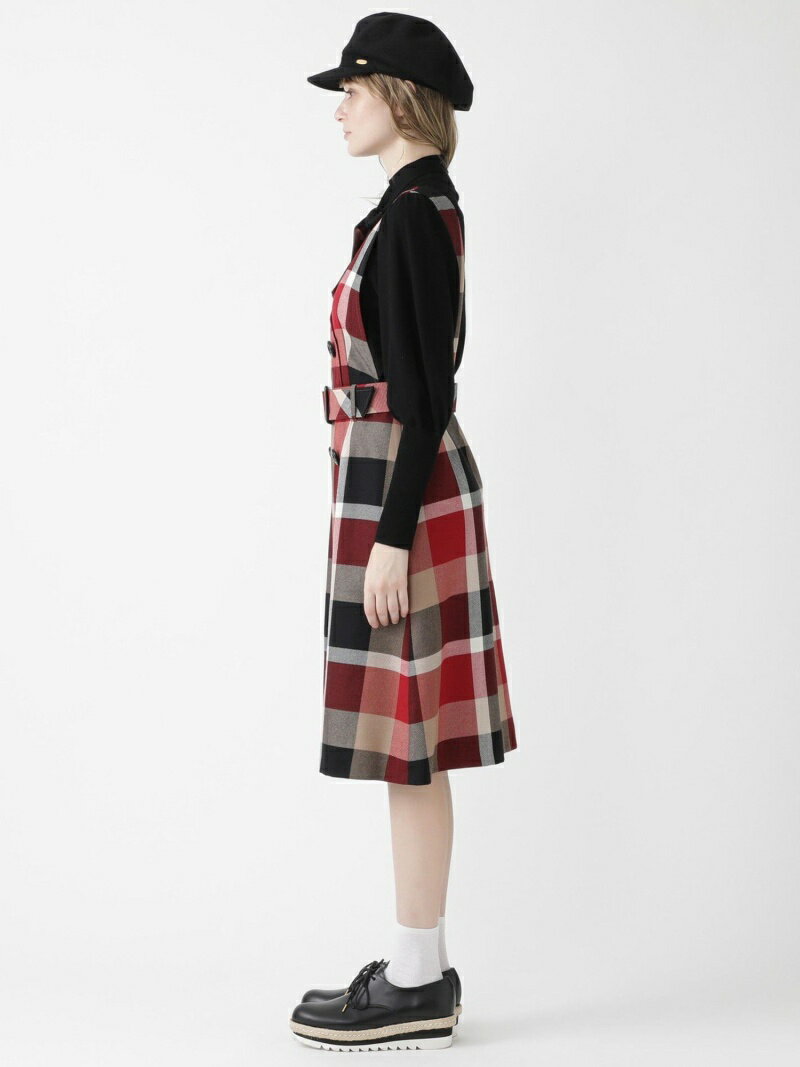 Blue Black Blue Crestbridge ワンピース ブラックレーベル クレストブリッジ Label ブルーレーベル Blue ワンピース Label Crestbridge ブラックレーベル クレストブリッジ レディース Label Rakuten Fashion クレストブリッジチェックウールビエラジャンパー