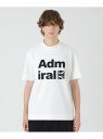 【BLACK lab.*Admiral】シャドーチェックロゴグラフィックTシャツ BLACK LABEL CRESTBRIDGE ブルーレーベル / ブラックレ...