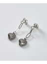 【SALE/27%OFF】ハートチェーンピアス CB CRESTBRIDGE ブルーレーベル / ブラックレーベル・クレストブリッジ ファッション雑貨 その他の...