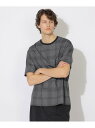 【WEB限定カラーあり】クレストブリッジチェックTシャツ CB CRESTBRIDGE ブルーレーベル / ブラックレーベル・クレストブリッジ トップス その他...