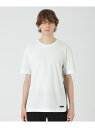 【SALE/37%OFF】テクスチャータックサイドチェックTシャツ BLACK LABEL CRESTBRIDGE ブルーレーベル / ブラックレーベル・クレス...