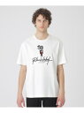 ガーズマングラフィックTシャツ BLACK LABEL CRESTBRIDGE ブルーレーベル / ブラックレーベル・クレストブリッジ トップス その他のトップ...