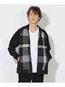 【SALE/33%OFF】【WEB・一部店舗限定】パネルチェックトラックジャケット BLACK LABEL CRESTBRIDGE ブルーレーベル / ブラック...