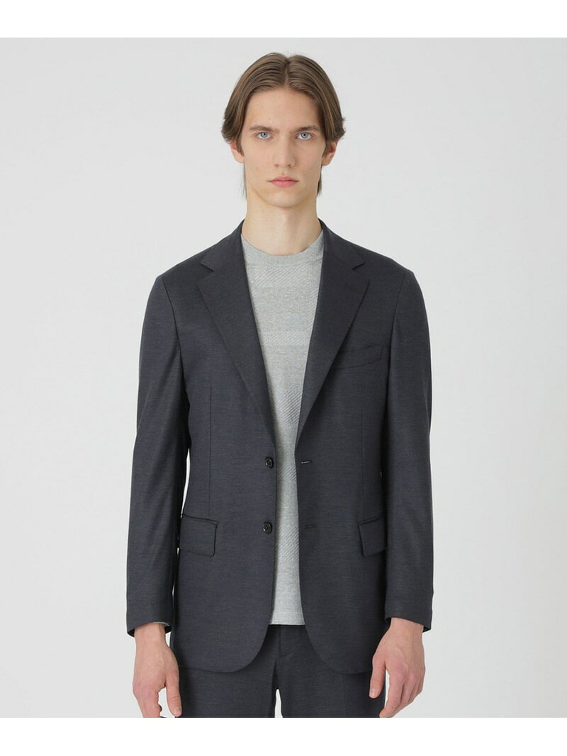 【一部店舗限定】MIYUKI TOPジャージーソリッドジャケット BLACK LABEL CRESTBRIDGE ブルーレーベル / ブラックレーベル・クレストブリッジ ジャケット・アウター その他のジャケット・アウター ネイビー グレー【送料無料】[Rakuten Fashion]