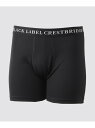 ソリッドボクサーパンツ BLACK LABEL CRESTBRIDGE ブルーレーベル / ブラックレーベル・クレストブリッジ 靴下・レッグウェア 靴下 ブラッ...