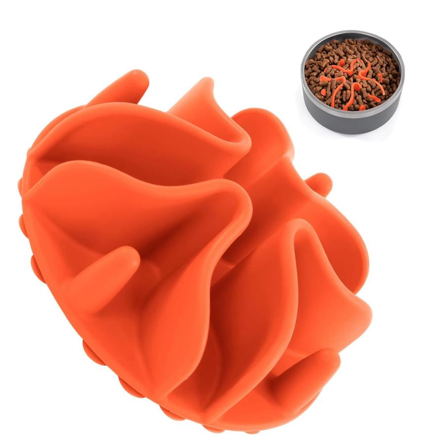 BTtime 早食い防止 スローフィーダー 犬 健康管理 胃腸や身体への負担軽減でき 組み込み型 強力吸盤付..