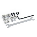 CSOOM 16 PCS ルータービットベアリング交換セットD(ストレートビット 用)