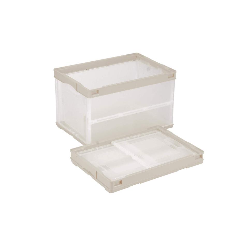 折りたたみコンテナー CB-S51NRL 50L ベージュ 日本製 ACCN657