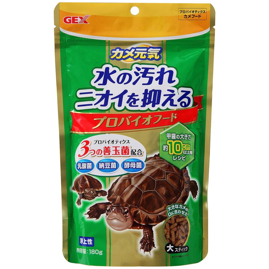 乐天商城 - ジェックス カメ元気 プロバイオフード 180g