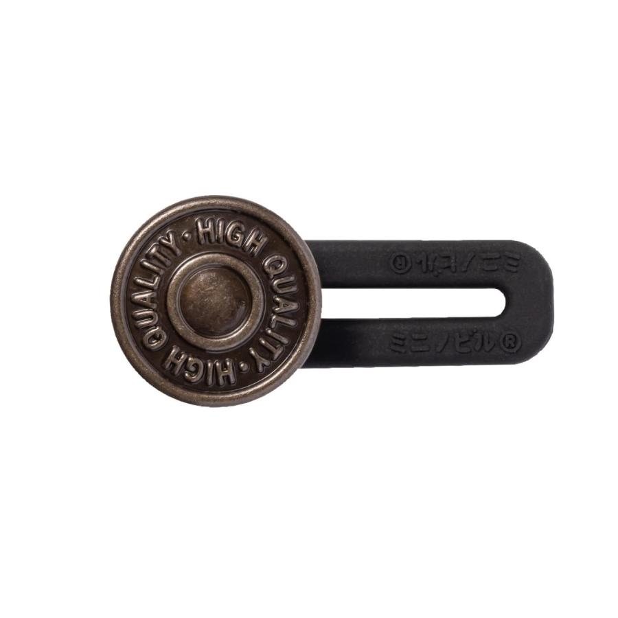 【ジーンズミニノビル】ウエストサイズ伸ば~す! 1個入り B80JS【06152】 ブラック 2センチ