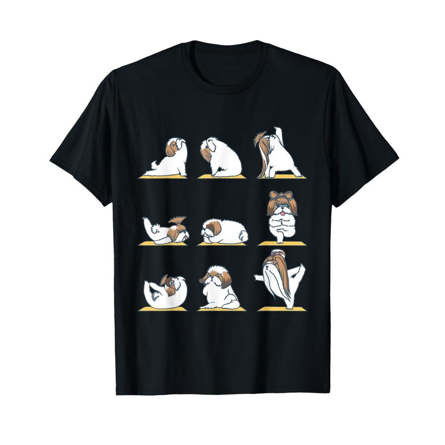 乐天商城 - シーズーヨガ Tシャツ